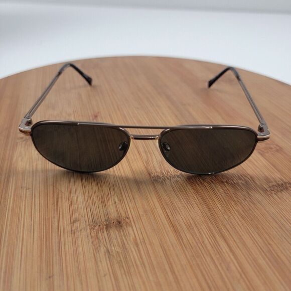 Charmant Eyeglasses Wire Rectangular Frames Only Japan 55[]16 140 EU7723 BR - Picture 1 of 9